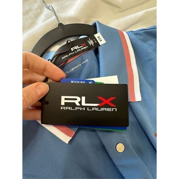 NWT RLX Ralph Lauren Val Short Sleeve Polo 2023 U.S. Open Size L - Picture 5 of 12